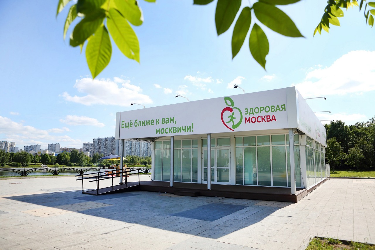 Строительство автоматизированных рабочих мест в медицинских павильонах парков города Москвы.